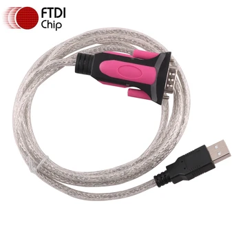 FTDI FT232RL USB A DB9 9Pin Vīriešu Com Portu RS232 Sērijas Converter Komunikācijas Programmēšanas Kabelis